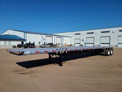 Fruehauf 48x102 Combination Flatbed Trailer - Air Ride, Fixed Axle