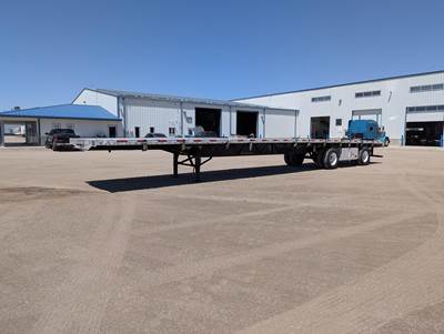 Transcraft 53x102 Combination Flatbed Trailer - Air Ride, Fixed Spread Axle