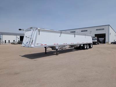 Timpte 50x96 Tri Axle Aluminum Hopper / Grain Trailer - Air Ride, Fixed Axle