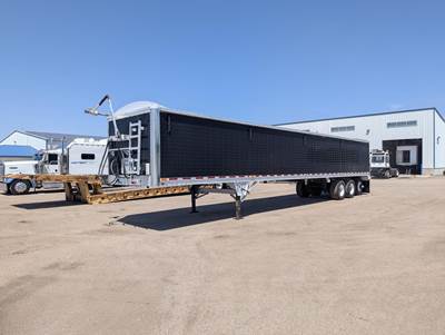 WILSON 49x96 Tri Axle Combination Live Floor Trailer - Air Ride, Fixed Axle