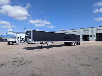 WILSON 50x96 Tri Axle Aluminum Live Floor Trailer - Air Ride, Fixed Axle