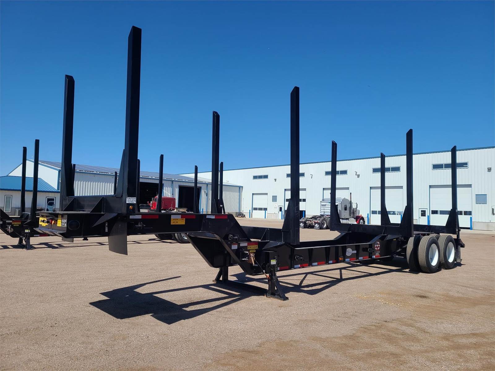 Log Axles 2023 Viking 40x102 Tandem Axle Steel Log Trailer - Spring For Sale ...