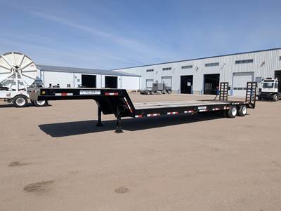 Holden 41x102 Tandem Axle Steel Lowboy Trailer - Spring, Fixed Axle