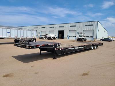 Trail-Eze 48x102 Tandem Axle Steel Lowboy Trailer - Air Ride, Fixed Axle