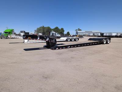 Witzco Challenger NGB-35 48x102 Tandem Axle Steel Lowboy Trailer - Spring, Fixed Axle