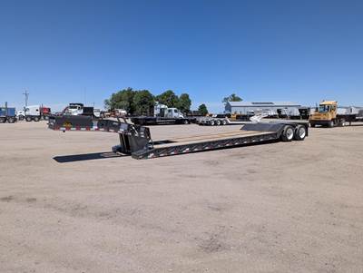 Witzco Challenger NGB-35 46x102 Tandem Axle Steel Lowboy Trailer - Spring, Fixed Axle