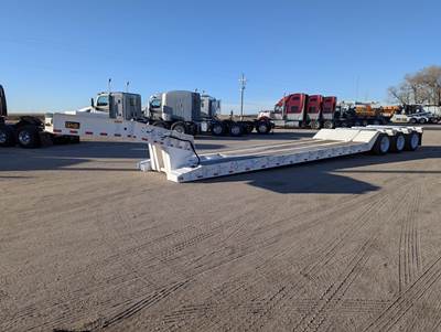 Witzco Challenger NGB-52 50x102 Tri Axle Steel Lowboy Trailer - Spring, Fixed Axle