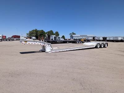 Witzco Challenger NGB-52 52x102 Tandem Axle Steel Lowboy Trailer - Air Ride, Fixed Axle
