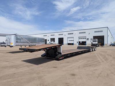 XL Specialized 48x102 Tri Axle Steel Lowboy Trailer - Air Ride, Fixed Spread Axle