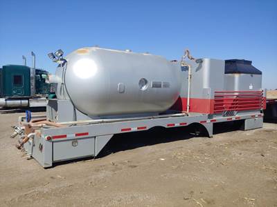 2008 Chandler Propane Heater Unit 10 Million BTU, 25 Bbl Tank