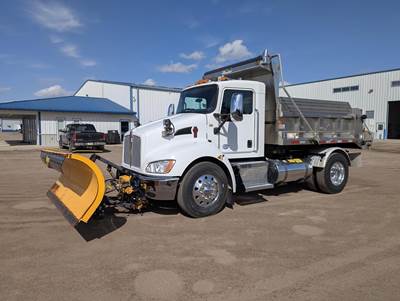 Kenworth T270 Plow / Spreader Truck - Paccar, 280HP, 6 Speed Automatic