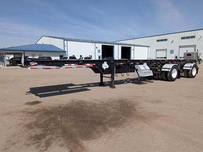 Dragon 48x96 Tandem Axle Steel Roll Off Trailer - Air Ride, Fixed Axle