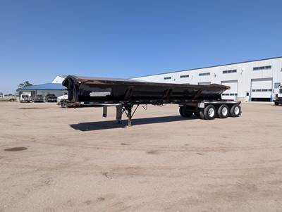 Side Dump Industries 44x102 Tri Axle Steel Side Dump Trailer - Air Ride, Fixed Axle