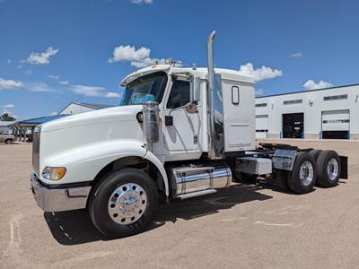 International Paystar 5900 Sleeper Semi Truck - Flat Top Sleeper, Caterpillar 550HP, 10 Speed Manual
