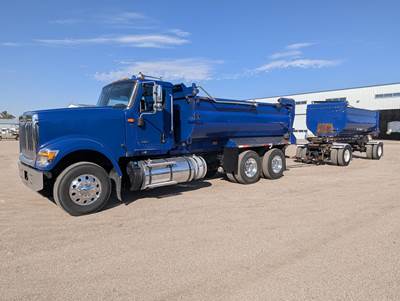 International HX Tandem Axle Transfer Truck - Cummins, 450HP, 10 Speed Amt