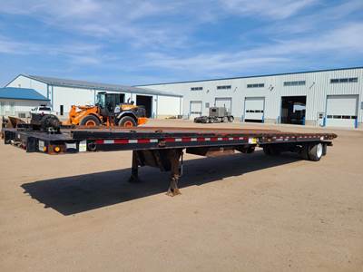 Landoll 42x102 Single Axle Steel Traveling Axle Trailer - Spring, Sliding Axle