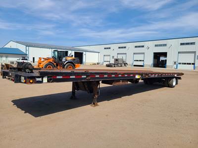 Landoll 42x102 Single Axle Steel Traveling Axle Trailer - Spring, Sliding Axle