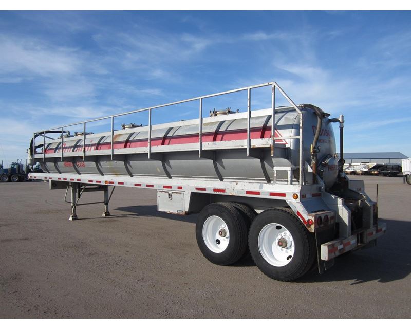2006 Overland 130 BBL Vacuum Tank Trailer For Sale Sawyer, KS