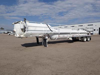 Southern Vac 45x102 Tandem Axle Mild Steel Vacuum Tank Trailer - Air Ride, Fixed Axle