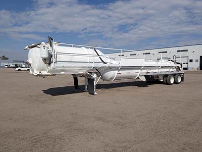 Southern Vac 45x102 Tandem Axle Mild Steel Vacuum Tank Trailer - Air Ride, Fixed Axle
