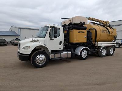 Freightliner M2 112 Tri Axle Vacuum Truck - Cummins, 300HP, 10 Speed Manual