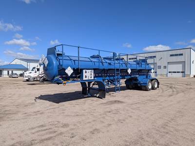 Wilco 40x102 Tandem Axle Mild Steel Waste / Sludge Tank Trailer - Air Ride, Fixed Axle