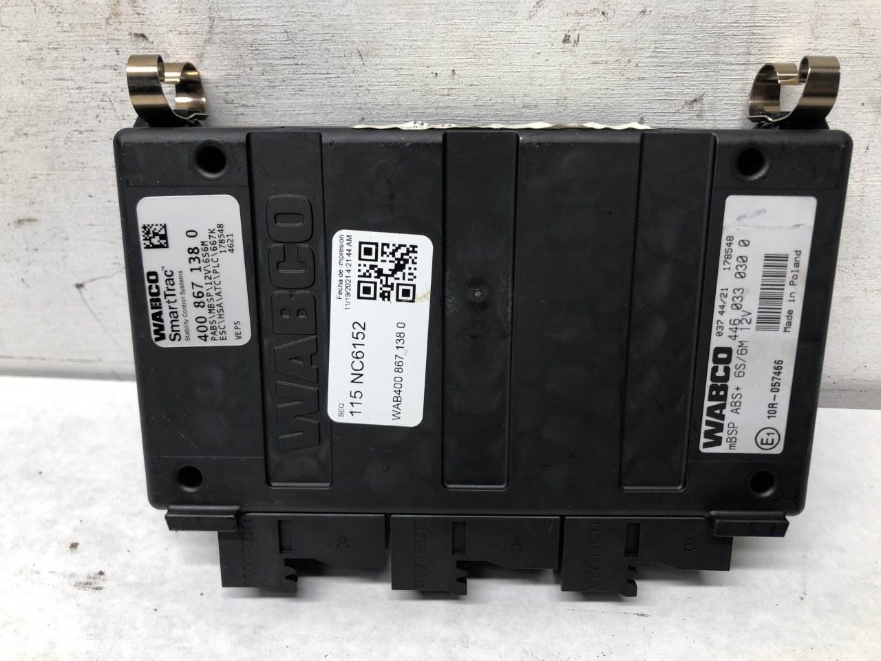 2022 Freightliner Cascadia ABS Control Module For Sale Sioux Falls