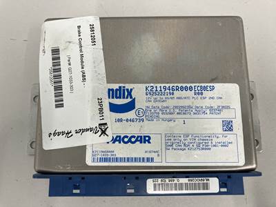 Peterbilt 567 ABS Control Module