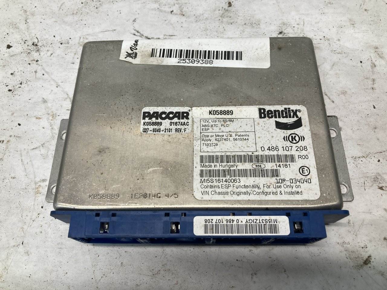 2015 Peterbilt 579 ABS Control Module For Sale Sioux Falls, SD