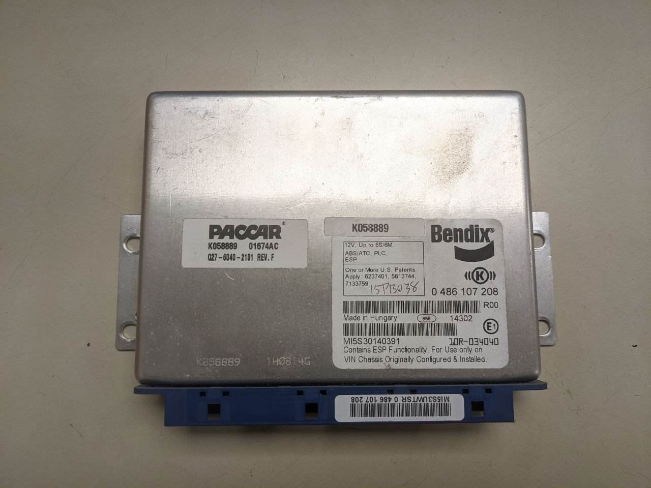 2015 Peterbilt 579 ABS Control Module For Sale Des Moines, IA Q27