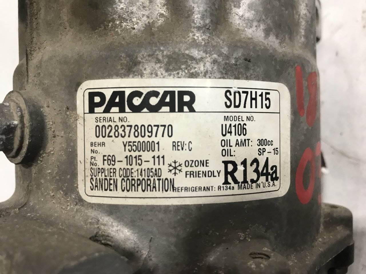 Genérico Bomba De Agua Compatible Con Kenworth T660 T680 T700 T800 T880 - Foto 7