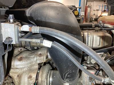 Detroit DD15 Air Transfer Tube for a Freightliner Cascadia