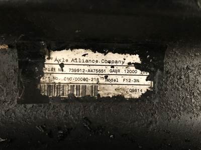 Axle Alliance AF-12.0-3 Front Axle Assembly for a Freightliner Cascadia