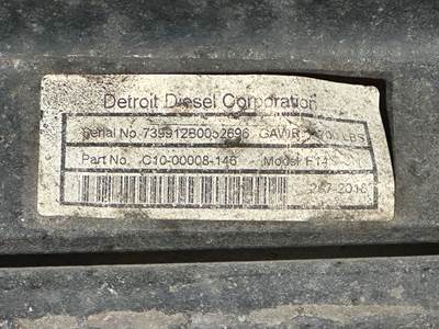 Detroit AF-14.7-3 Front Axle Assembly for a Freightliner Cascadia