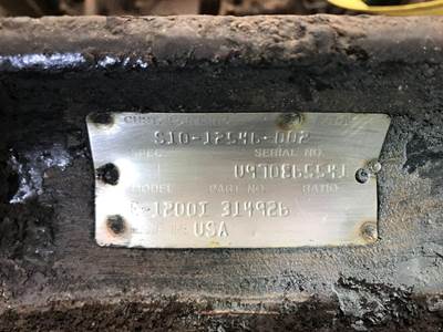 Eaton E-1200I Front Axle Assembly for a Freightliner C120 Century