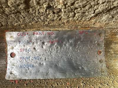 Eaton E-1202I Front Axle Assembly for a Kenworth T800