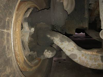 Meritor FF961 Front Axle Assembly for a Volvo VNL