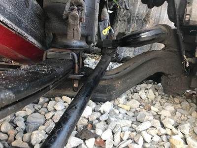 Meritor MFS-12 Front Axle Assembly for a Kenworth T680