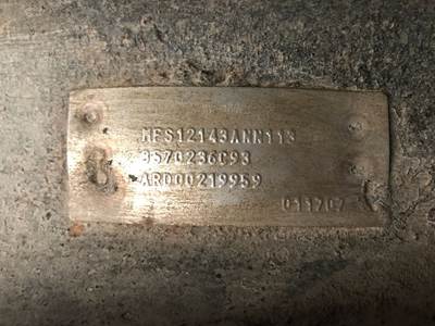 Meritor MFS-12 Front Axle Assembly for a International Prostar