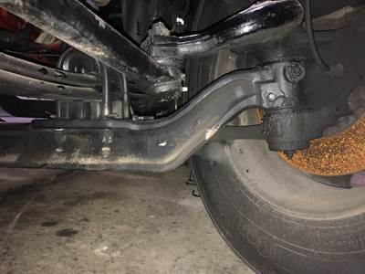 Meritor MFS-12 Front Axle Assembly for a Kenworth T680