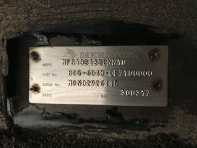 Meritor MFS-13 Front Axle Assembly for a Peterbilt 579