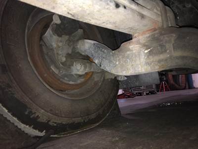 Meritor MFS-13 Front Axle Assembly for a Mack Cxu