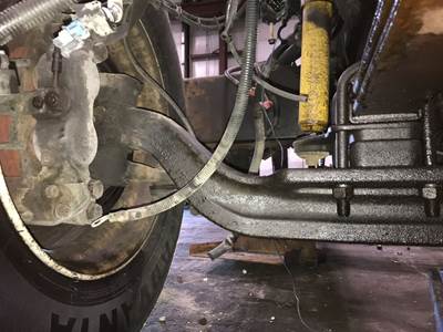 Meritor MFS-8 Front Axle Assembly for a GMC C7500