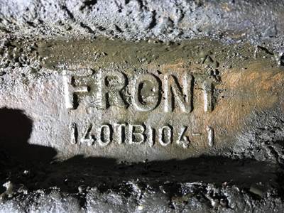 Spicer I-120 Front Axle Assembly for a International 9300