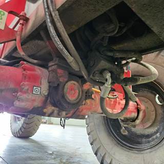 Caterpillar TH63 Rear Axle Assembly