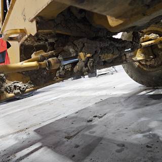 John Deere 310K Rear Axle Assembly