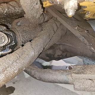 Vermeer V3550 Rear Axle Assembly