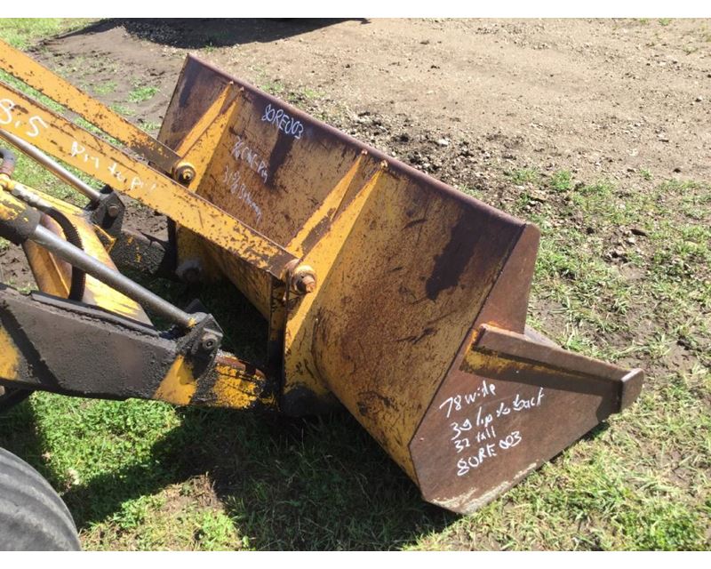 1980 CASE 580B Backhoe Attachment For Sale Spencer, IA D54090