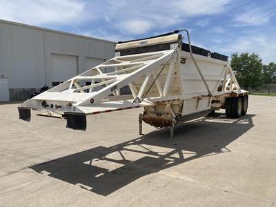 Manac Tandem Axle Steel Belly Dump Trailer - Air Ride, Fixed Axle