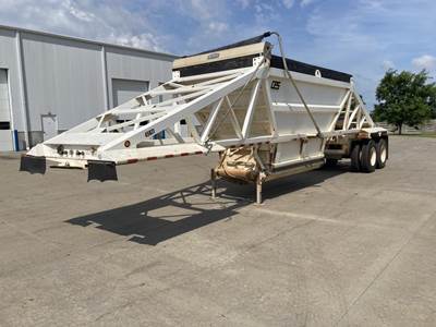 Manac 42ft Tandem Axle Steel Belly Dump Trailer - Air Ride, Fixed Axle